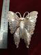 Navajo 1930s Sterling Silver Butterfly Pin
