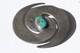 Navajo, Native American Sterling Silver & Turquoise Unique Pin, Brooch Jewelry