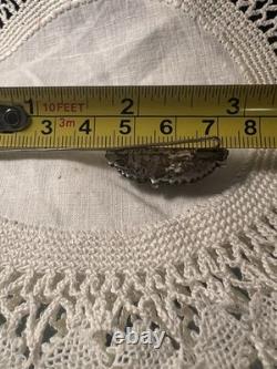 Navajo Peterson Johnson Stick Pin Sterling And Onyx