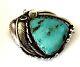 Navajo Signed By Designer P Sterling 925 Leaf Balls Turquoise Pendant Pin Brooch
