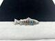 Navajo Silver & Multi-stone Trout Fishing Pin By Lee Charlie