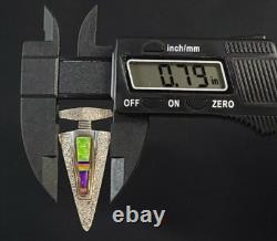 Navajo Sterling Silver Overlay Arrowhead Pin Or Pendant Raised Inlay Version 2