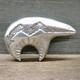 Navajo Sterling Silver Spirit Bear Pin-native American-robbie Manuelito
