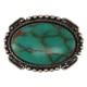 Navajo Turquoise And Sterling Silver Pin C. 1940s