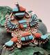 Navajo Pin Pendant Sterling Silver Knifewing (d&m Thompson) Brooch
