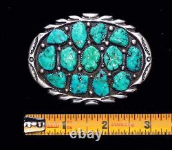 Navajosterling Silverturquoisepin Pendantnative Americandead Pawnornate