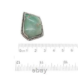 Old Pawn 925 Sterling Silver Vintage Royston Turquoise Beaded Tribal Pin Brooch