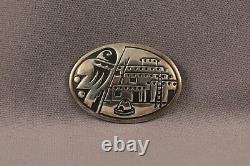 Old Pawn Hopi Sterling Silver Pin