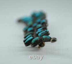 Old Pawn Native American Indian Sterling Silver Pin Brooch Pendant Necklace