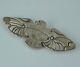 Old Pawn Native American Sterling Thunderbird Eagle Pin Vintage Navajo Bird Fred