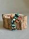 Old Pawn Zuni Sterling Silver W Inlaid Turquoise Coral Jet And Shell Brooch Pin