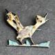 Pablita Quam Zuni Attr Roadrunner Bird Sterling Silver Brooch Vintage K6