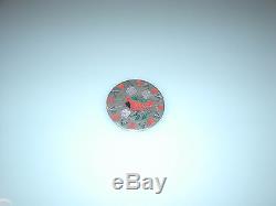 R. M. Ghahate Zuni cardinal bird 925 silver pin pendant MOP & coral inlay