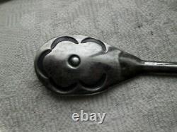 Rare Vintage Hair Pin Real Old One With Stick Pin Sterling Silver