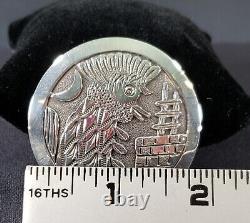 Rooster-Pin/Pendant Lloyd Becenti Navajo Sterling Silver DS29