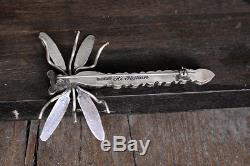 STERLING SILVER & LAPIS DRAGONFLY PIN by HERBERT RATION NAVAJO