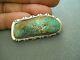 Southwestern Native American High-grade Turquoise Sterling Silver Pin / Brooch D