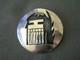 Southwestern Native American Hopi Long Hair Kachina Head Sterl Silver Pin Brooch