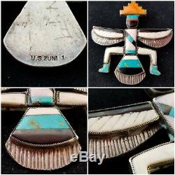 Spectacular 1930's C. G. Wallace Post Us Zuni 1 Museum Masterpiece