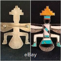 Spectacular 1930's C. G. Wallace Post Us Zuni 1 Museum Masterpiece