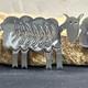 Sterling Sheep Brooch Pin Allison Snowhawk Lee Navajo Hand Stamped Vintage Na