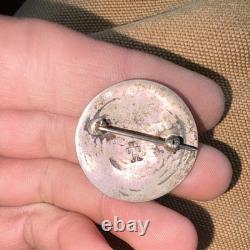 Sterling Silver (. 925) Native American Pin Man in the Maze Handmade Brooch