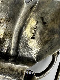 Sterling Silver Vintage Estate Navajo Butterfly Native American Signed Brooch