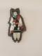Superb Zuni Daisy Hooee Nampeyo Poblano Maiden Pin Mosaic Inlay 1940s Brooch