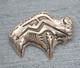 T Singer Silver. 925 Buffalo Bison Pin Brooch Pendant Free Shipping