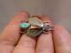 Turquoise Sterling Silver Bug Insect Pin Uita Toadlena Trading Post Navajo Rp2