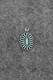 Turquoise & Sterling Silver Pendant Fritzon Owaleon