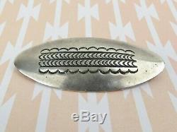 US Navajo 70 sterling silver vintage brooch pin