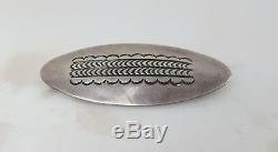 US Navajo 70 sterling silver vintage brooch pin