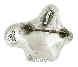 VTG 1955 Salvador Teran Signed. 925 Sterling Silver Pin/Pendant