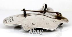 VTG 1955 Salvador Teran Signed. 925 Sterling Silver Pin/Pendant