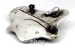 VTG 1955 Salvador Teran Signed. 925 Sterling Silver Pin/Pendant