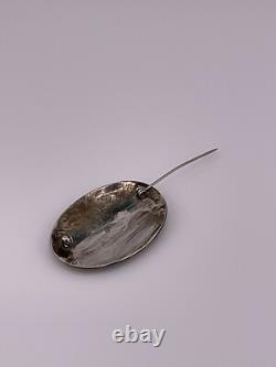 VTG Native American Sterling Silver Handmade Handcrafted Pin Brooch
