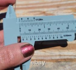 VTG Native American Sterling Silver Turquoise Petit Point Brooch Pin Pendant