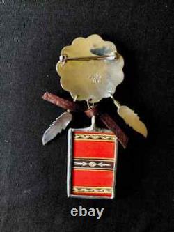 VTG Pin Sterling, Sec. Debra Haaland Celebration, Native American, Southwest