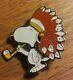Vintage 1972 Snoopy Native American Indian Chief Pin Peace Pipe Lapel Peanuts 72