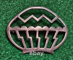 Vintage Belinda Woody Navajo Sterling Silver 925 Pottery Bowl Design Pin Brooch