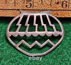 Vintage Belinda Woody Navajo Sterling Silver 925 Pottery Bowl Design Pin Brooch