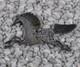 Vintage Clarence Lee Navajo Sterling Silver Pegasus Horse Pin Brooch 2 1/4 8g
