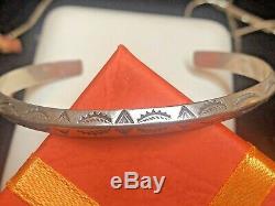 Vintage Estate Sterling Silver Native American Cuff Bracelet 2 Necklace & Pin