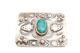 Vintage Fred Harvey Era Navajo Sterling Silver Turquoise Brooch Pin