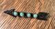 Vintage Fred Harvey Era Sterling Silver Turquoise Arrow Pin 4.56g