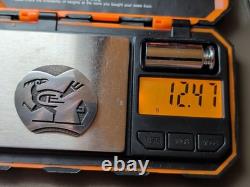 Vintage Hopi ELDON JAMES Sterling Silver Overlay Brooch Pin Bird Roadrunner