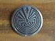 Vintage Hopi Sterling Silver Man In The Maze Pin/pendant
