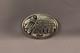 Vintage Hopi Sterling Silver Pictorial Pin