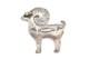 Vintage Native American Navajo Turquoise Sheep Brooch Pin
